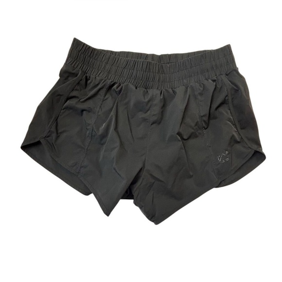 Royal Change Women's Black Athletic Shorts Size Large Activewear - Picture 1 of 7